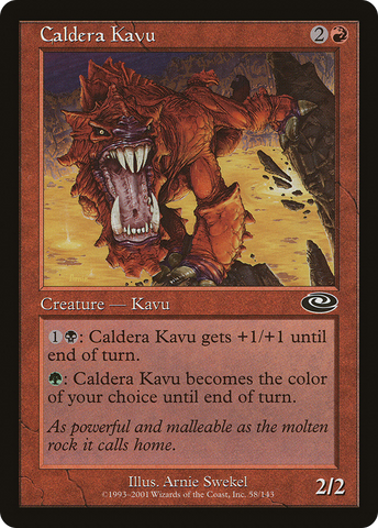 Caldera Kavu (PLS-058)  Foil - Planeshift