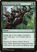 Synchronized Strike (AKH-190)  Foil - Amonkhet