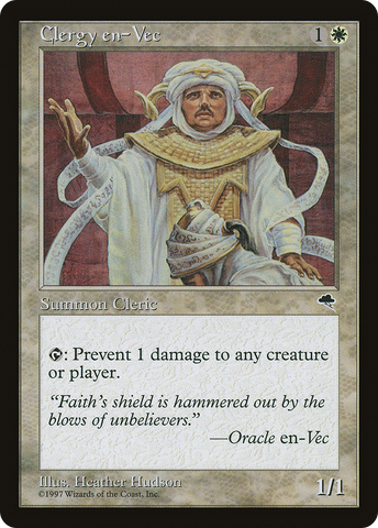 Clergy en-Vec (TMP-014)  - Tempest