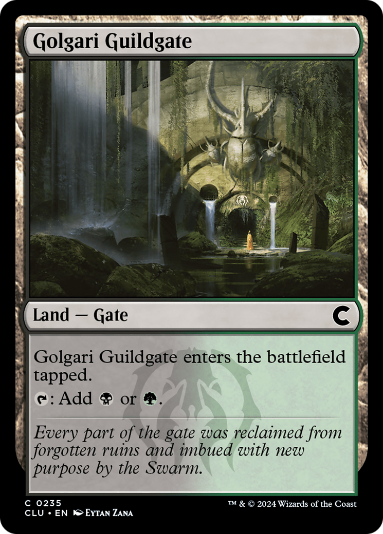 Golgari Guildgate (CLU-235)  - Ravnica: Clue Edition