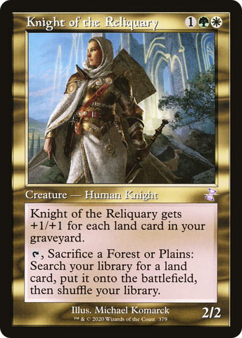 Knight of the Reliquary (TSR-379)  Foil - Time Spiral Remastered