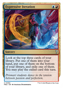 Expressive Iteration (White Border) (MB2-082)  - Mystery Booster 2