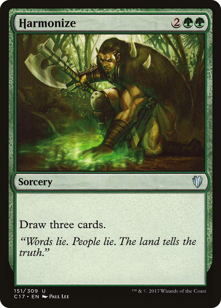 Harmonize (C17-151)  - Commander 2017