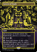 Cavern of Souls (Neon Yellow) (WPN-410B)  Foil - The Lost Caverns of Ixalan (Borderless)