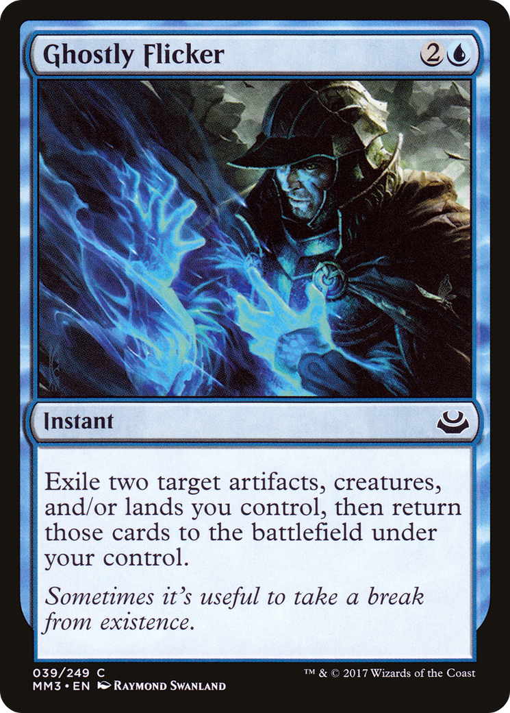 Ghostly Flicker (MM3-039)  - Modern Masters 2017