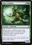 Voice of Many (KHC-077)  - Kaldheim Commander