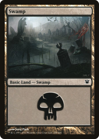 Swamp (258) (ISD-258)  - Innistrad