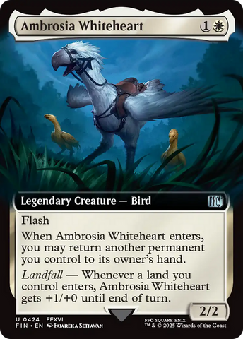 Ambrosia Whiteheart (Extended Art) (FIN-424)  - FINAL FANTASY: (Extended Art)