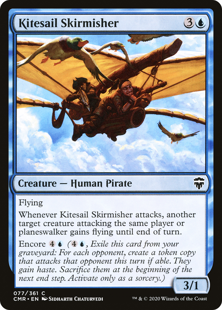 Kitesail Skirmisher (CMR-077)  - Commander Legends