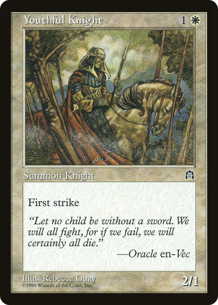 Youthful Knight (STH-)  - Stronghold