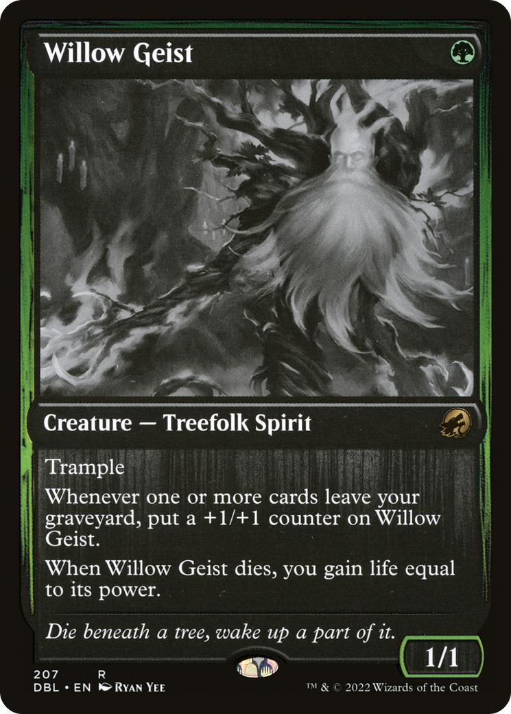 Willow Geist (DBL-207)  Foil - Innistrad: Double Feature
