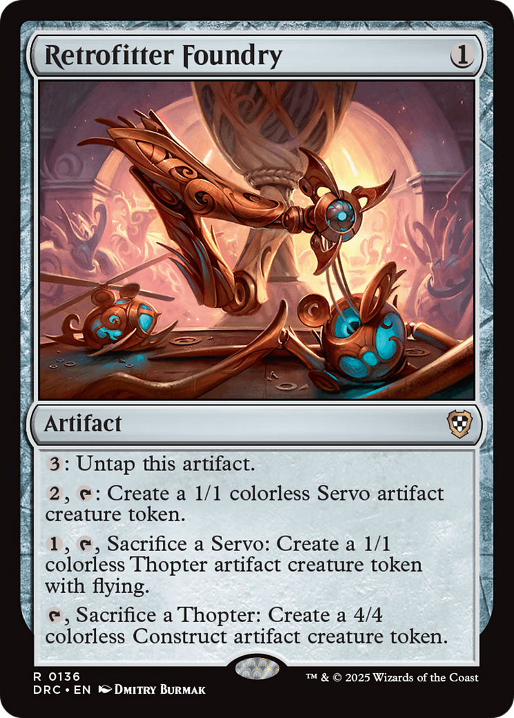 Retrofitter Foundry (DRC-136)  - Commander: Aetherdrift