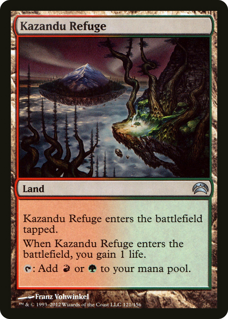 Kazandu Refuge (PC2-121)  Foil - Planechase 2012