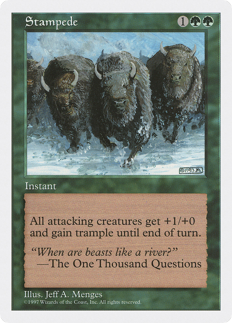 Stampede (5ED-)  - Fifth Edition