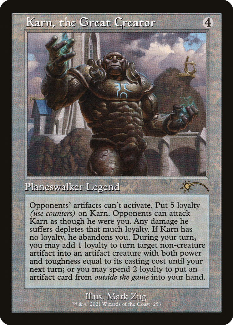Karn, the Great Creator (SLD-253)  - Secret Lair Drop