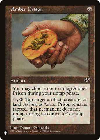 Amber Prison (LIST-MIR-292)  - The List