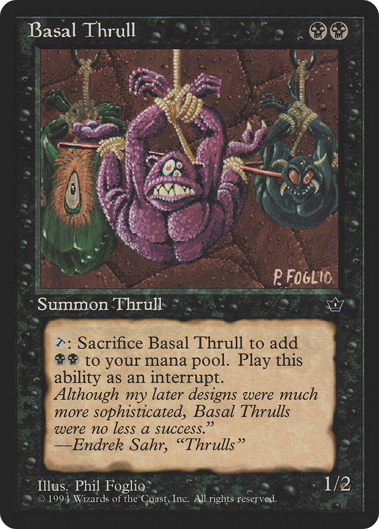 Basal Thrull (P. Foglio) (FEM-)  - Fallen Empires