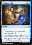 Supreme Will (CMR-102)  - Commander Legends