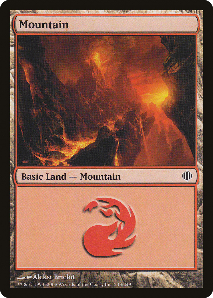 Mountain (243) (ALA-243)  - Shards of Alara