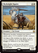 Skyknight Squire (FDN-023)  Foil - Foundations