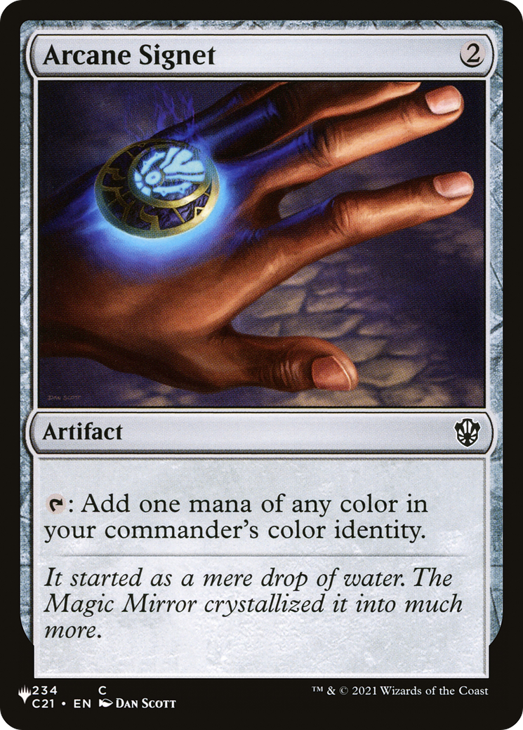 Arcane Signet (C21) (LIST-234)  - The List
