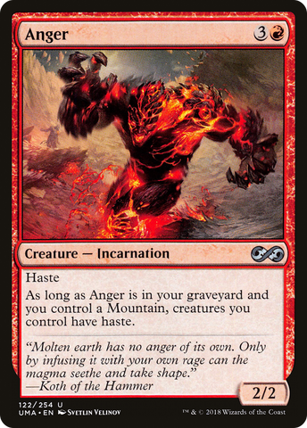 Anger (UMA-122)  Foil - Ultimate Masters