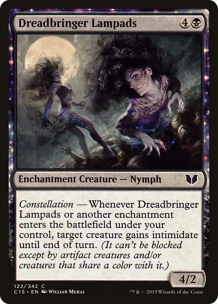 Dreadbringer Lampads (C15-122)  - Commander 2015: (enchantment)
