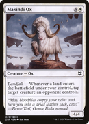 Makindi Ox (ZNR-025)  - Zendikar Rising