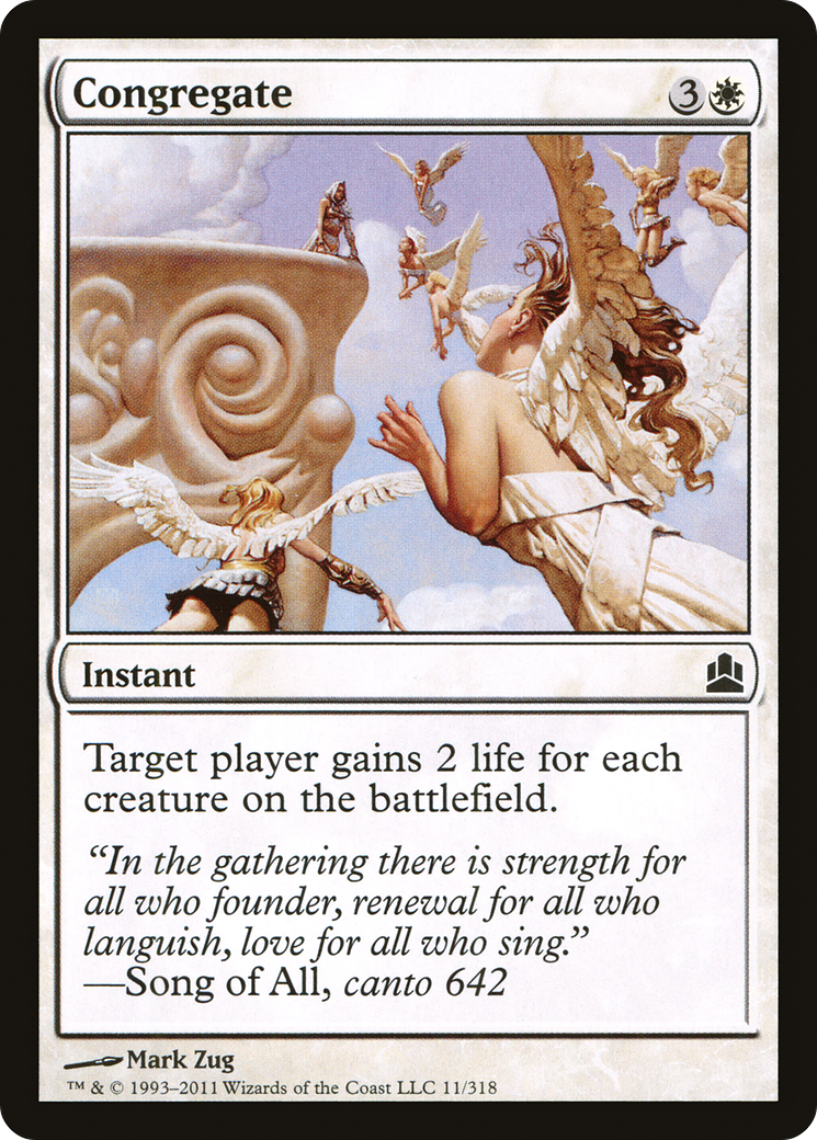 Congregate (CMD-011)  - Commander 2011