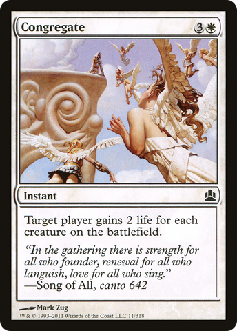 Congregate (CMD-011)  - Commander 2011