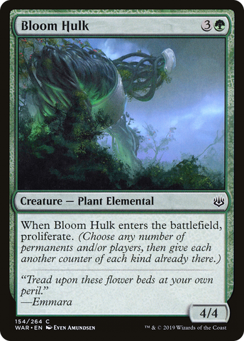 Bloom Hulk (WAR-154)  - War of the Spark