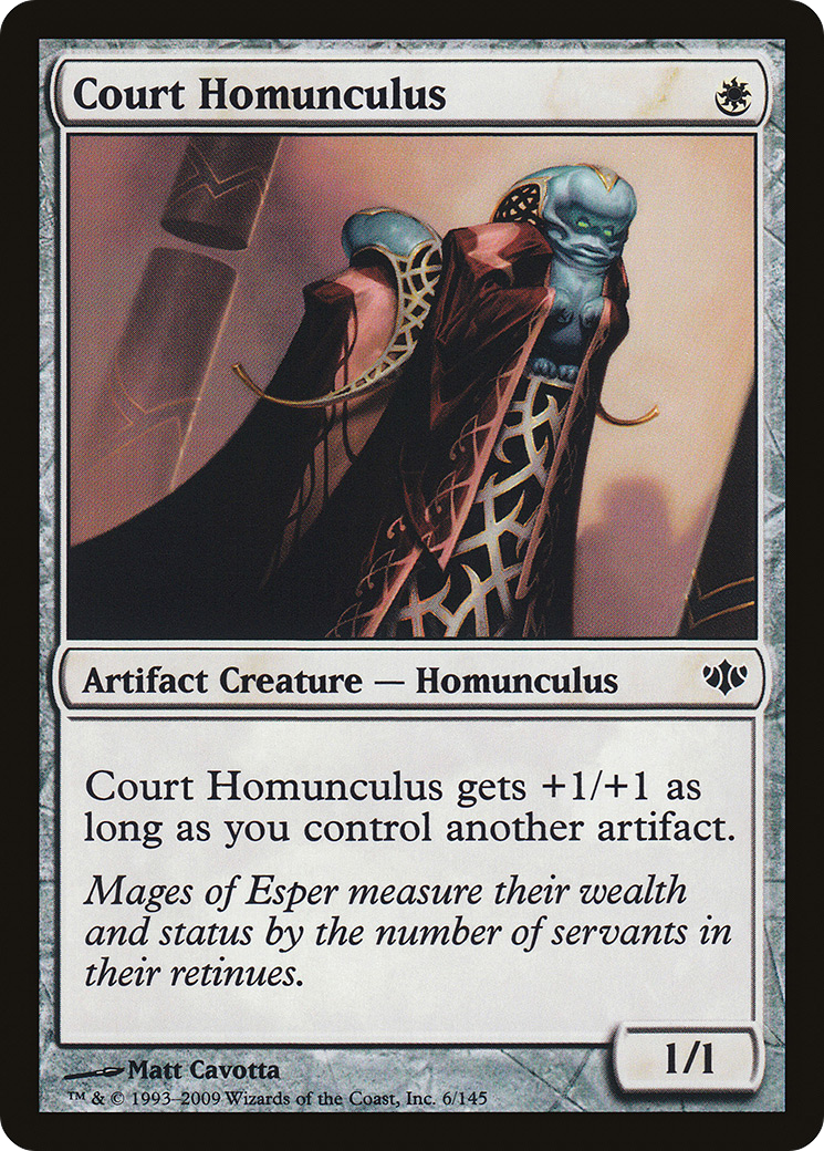 Court Homunculus (CON-006)  Foil - Conflux