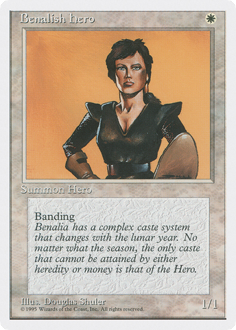 Benalish Hero (4ED-)  - Fourth Edition