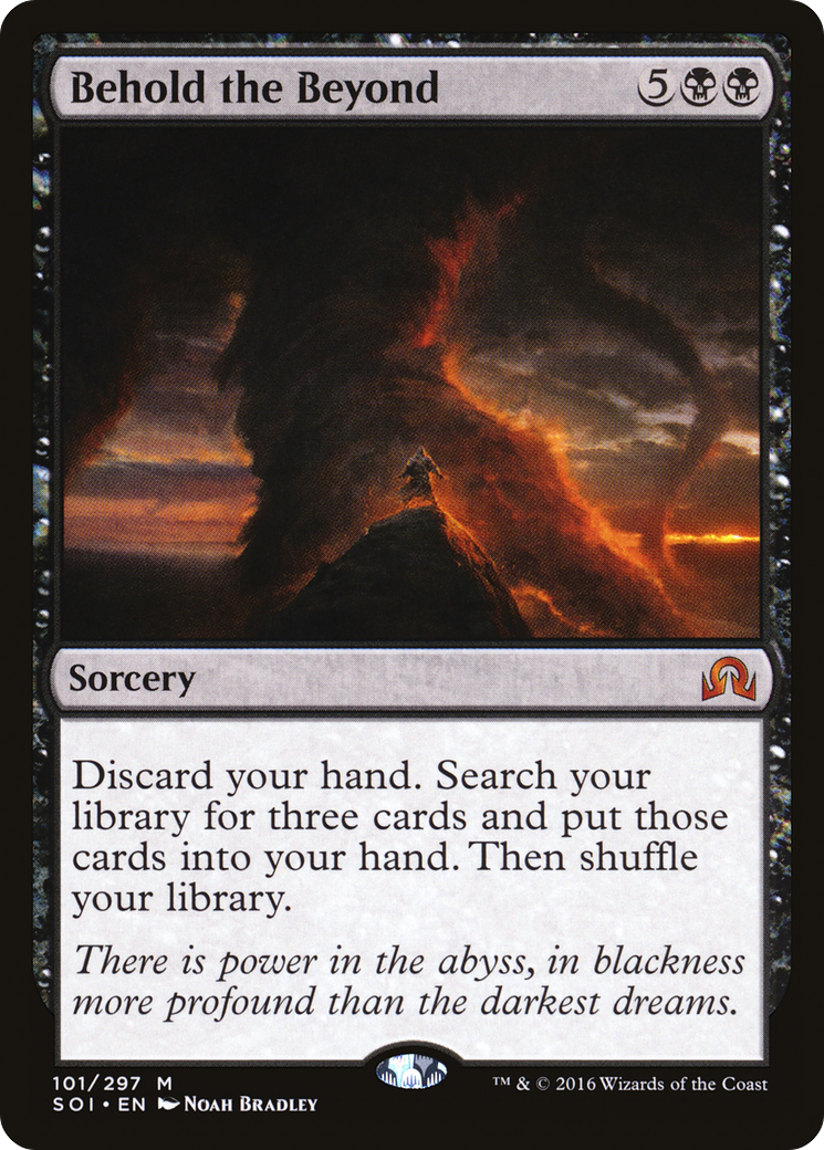 Behold the Beyond (SOI-101)  Foil - Shadows over Innistrad