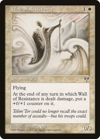 Wall of Resistance (MIR-)  - Mirage