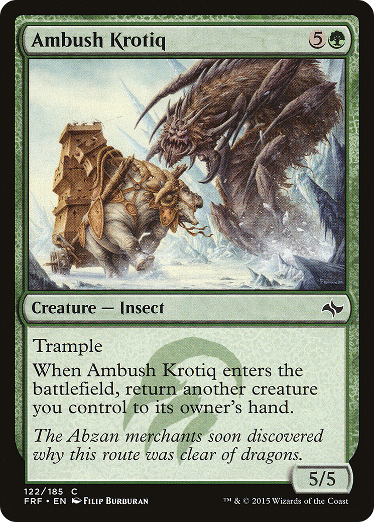 Ambush Krotiq (FRF-122)  - Fate Reforged