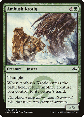 Ambush Krotiq (FRF-122)  - Fate Reforged