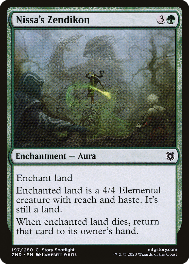 Nissa's Zendikon (ZNR-197)  Foil - Zendikar Rising