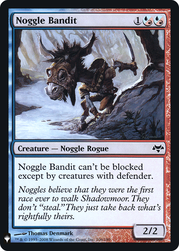 Noggle Bandit (LIST-EVE-106)  Foil - The List