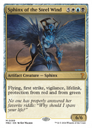 Sphinx of the Steel Wind (White Border) (MB2-089)  - Mystery Booster 2