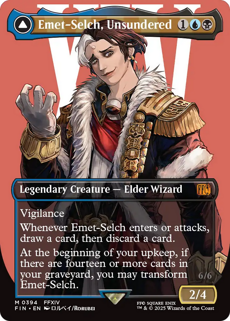 Emet-Selch, Unsundered (Borderless) (FIN-394)  - FINAL FANTASY