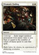 Prismatic Ending (White Border) (MB2-016)  - Mystery Booster 2