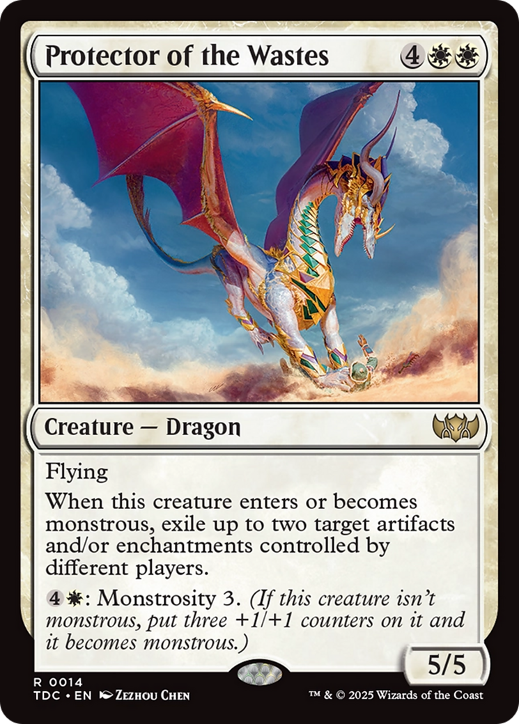 Protector of the Wastes (TDC-014) - Commander: Tarkir: Dragonstorm