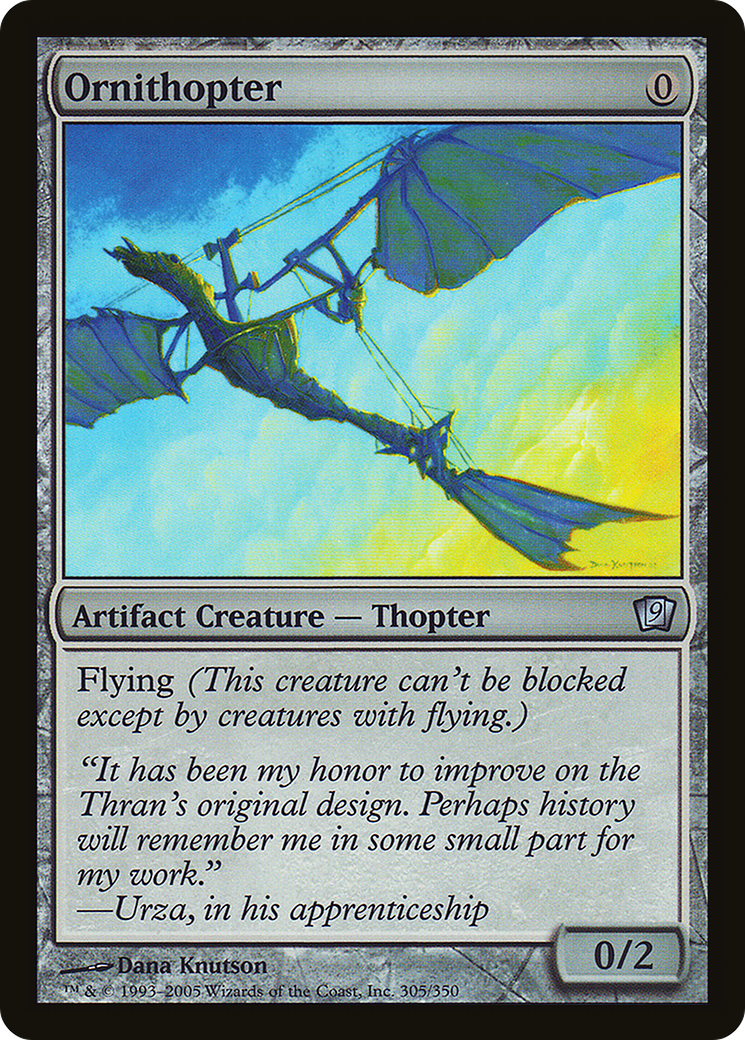 Ornithopter (9ED-305)  Foil - 9th Edition