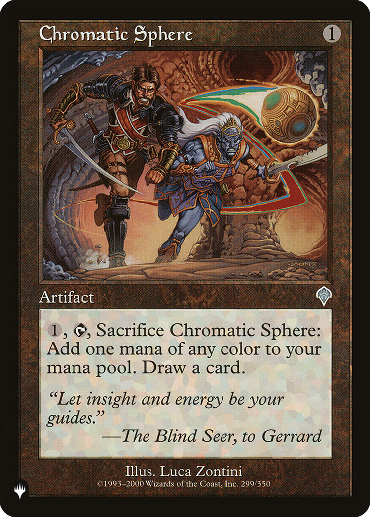 Chromatic Sphere (LIST-INV-299)  - The List