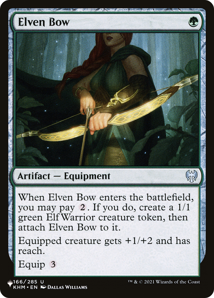 Elven Bow (LIST-KHM-166)  - The List