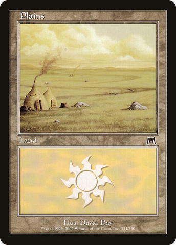 Plains (334) (ONS-334) - Onslaught Foil