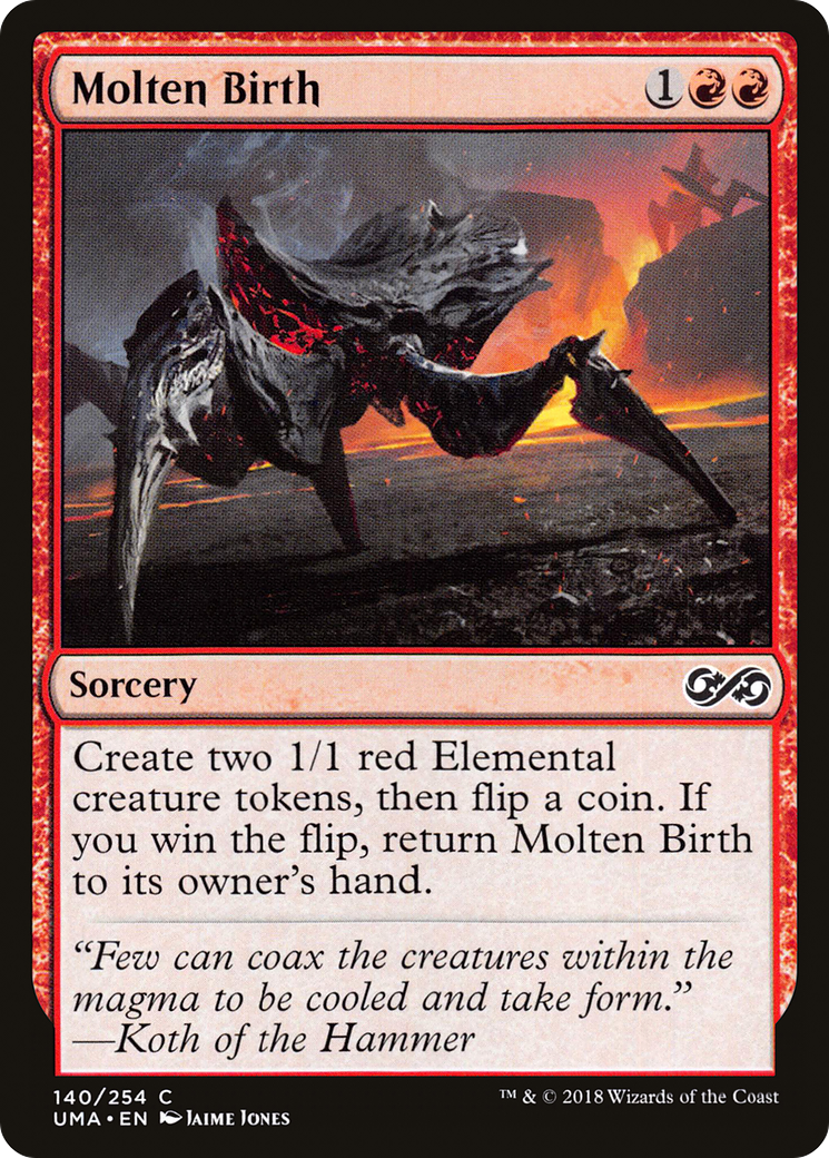 Molten Birth (UMA-140)  Foil - Ultimate Masters