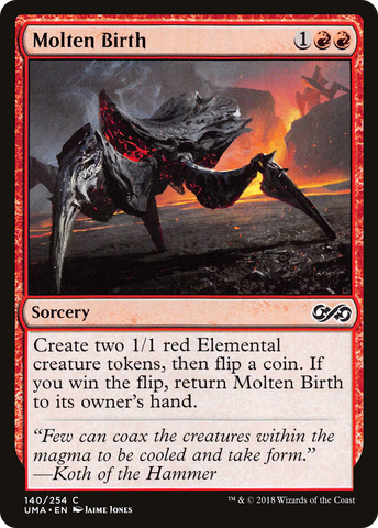 Molten Birth (UMA-140)  Foil - Ultimate Masters