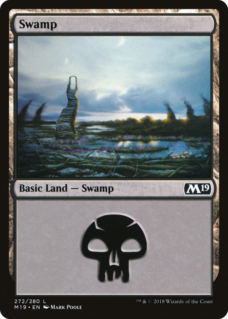 Swamp (272) (M19-272)  - Core Set 2019